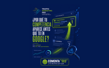 porque tu competencia aparece antes que tu en google
